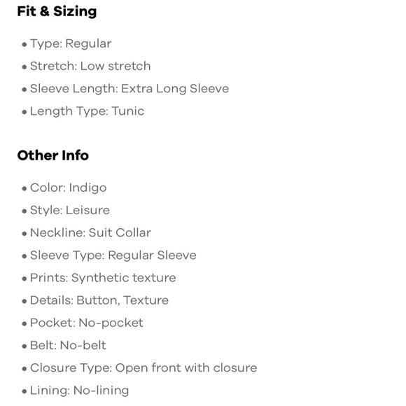 NWT Navy Blazer - Picture 9 of 9